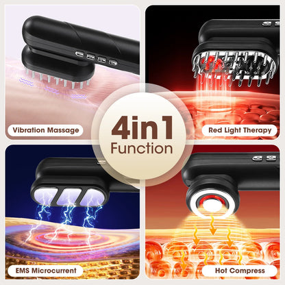 Electric Scalp Comb EMS 4 In 1