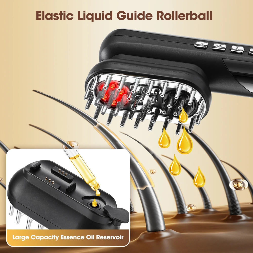 Electric Scalp Comb EMS 4 In 1