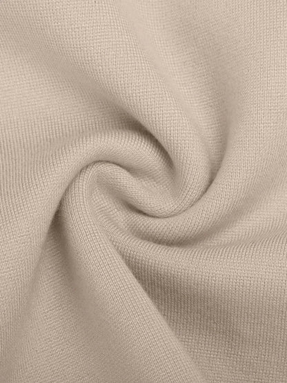 Pantalon large taille haute en point de Rome pour femme