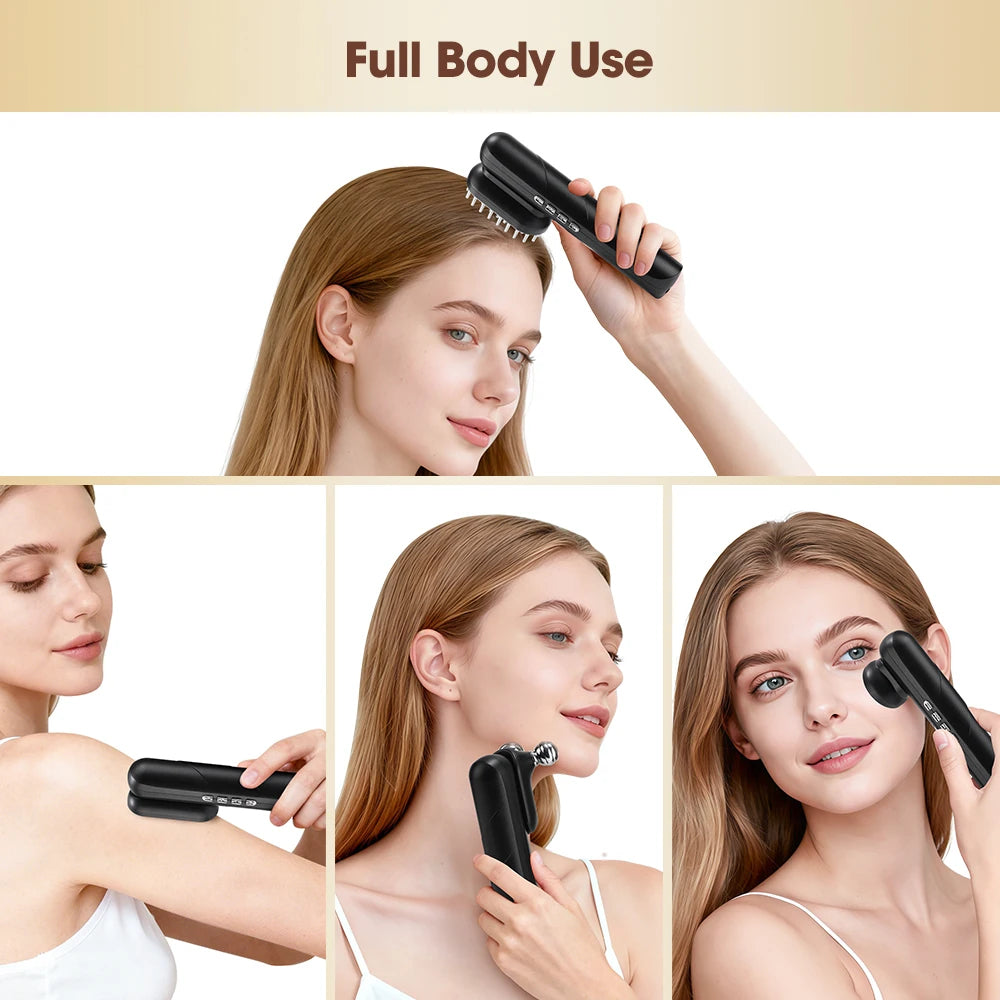 Electric Scalp Comb EMS 4 In 1