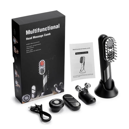 Electric Scalp Comb EMS 4 In 1