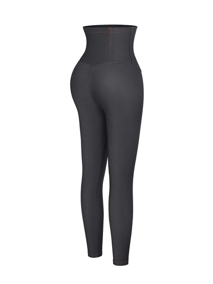 Leggings gainants en denim taille haute gainants