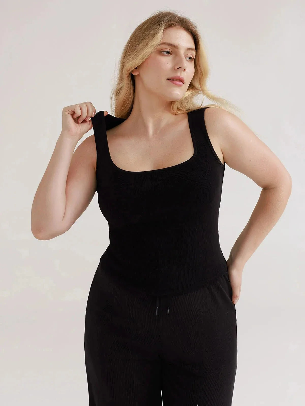 Modal Tank Top & Drawstring Pant Pajama Set