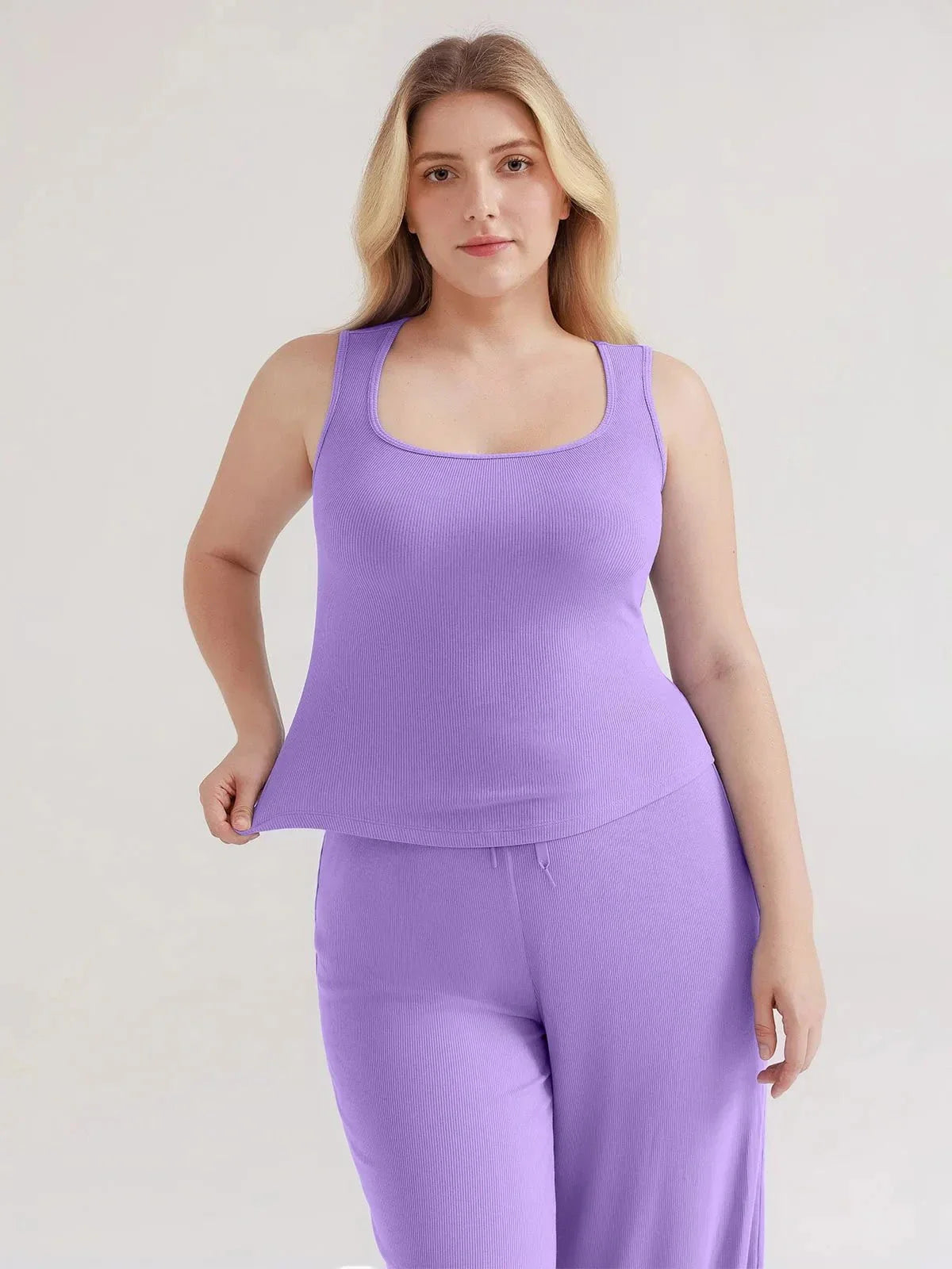 Modal Tank Top & Drawstring Pant Pajama Set