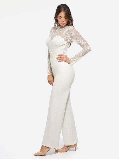 Velvet Wide-Leg Sculpting Trousers