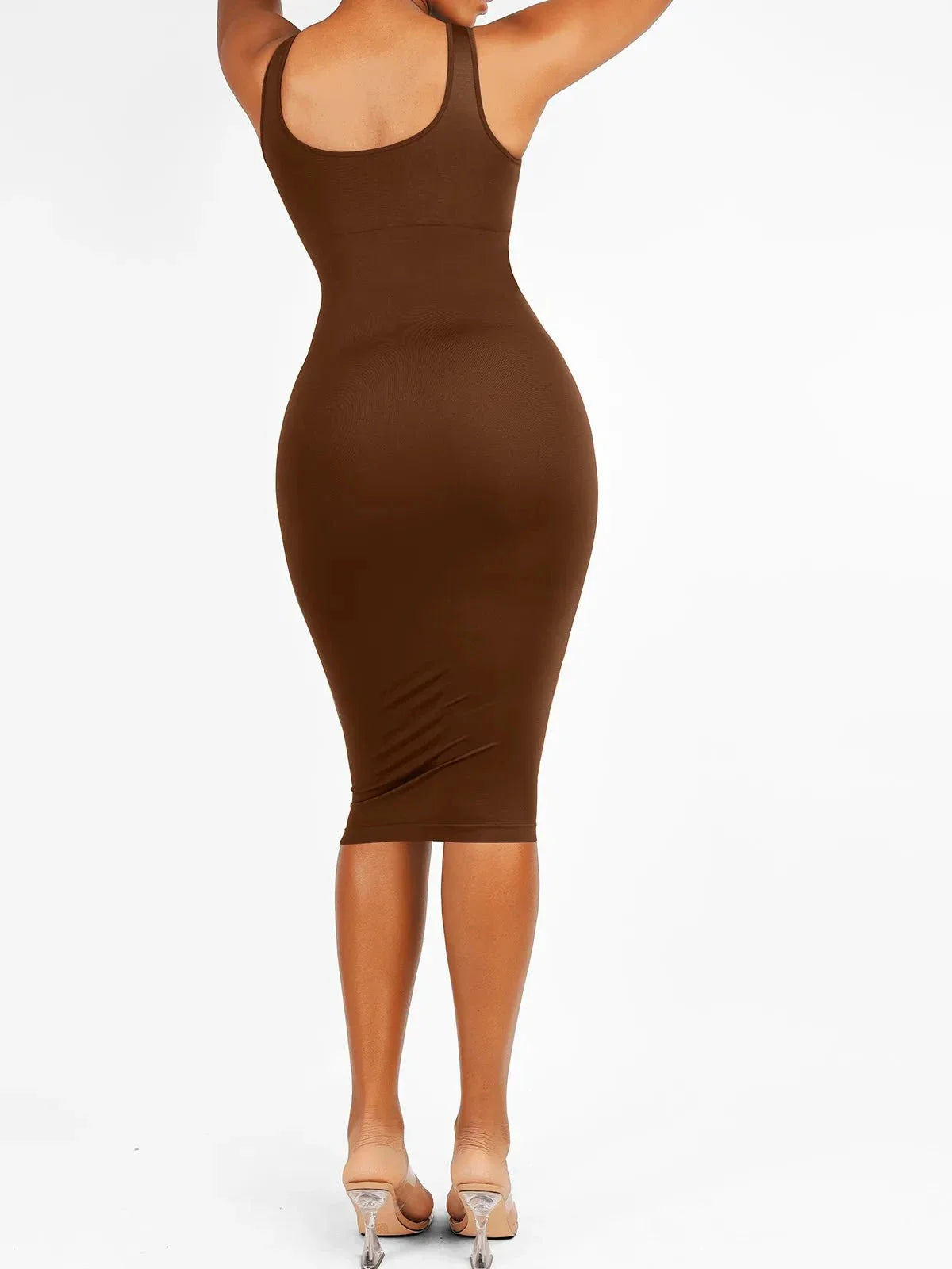 Shapewear Eco-Friendly Sculpting Midi Dress Set