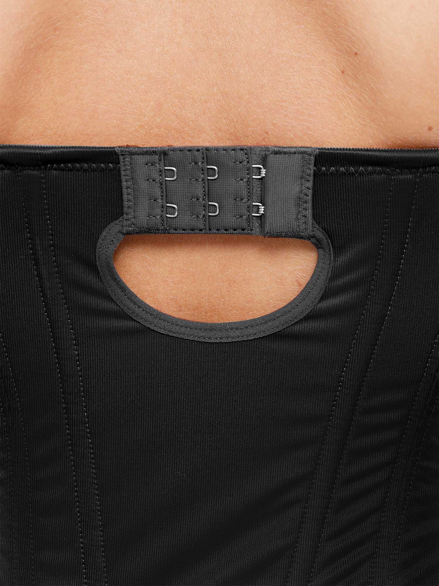 Shapewear Deep V-Neck Hourglass Thong Bodysuit