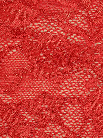 Ensemble body sculptant en dentelle gainant avec jupe mi-longue amincissante