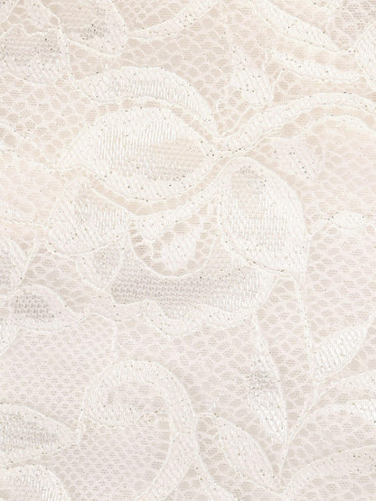 Ensemble body sculptant en dentelle gainant avec jupe mi-longue amincissante